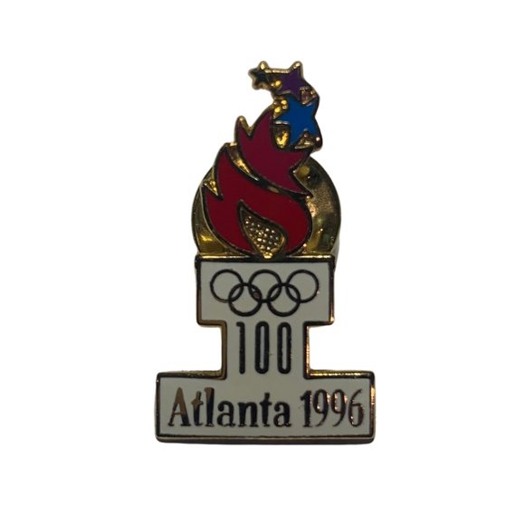 Atlanta 1996 Olympics Pin Torch - Picture 2 of 7
